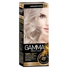 Крем-краска для волос GAMMA PERFECT COLOR 9.0 Сияющий блонд с окислнител. кремом 6%  СКИДКА